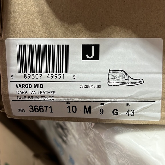 NEW Clarks Men's Vargo Casual Chukka Boots - Picture 16 of 16